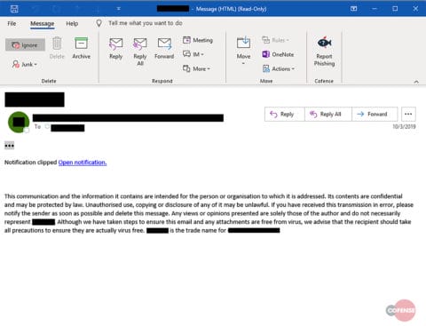 Email Phishing Examples - Image