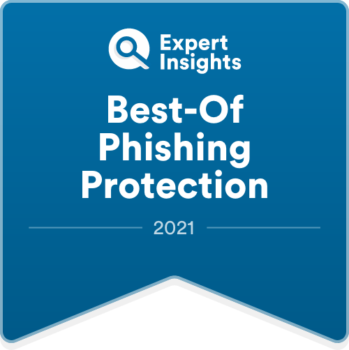 Cofense phishing protection software with blue shield icon