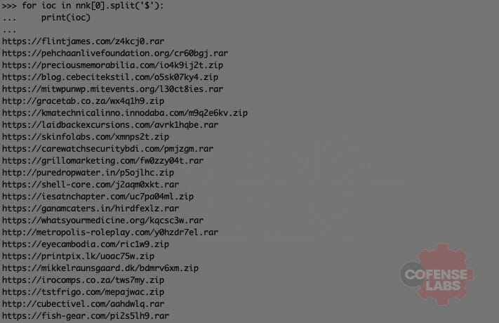 Deobfuscated XLM macro and IoCs